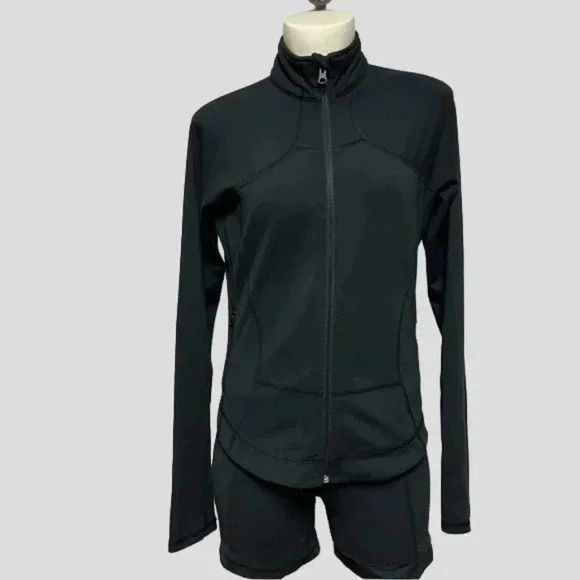 Lululemon Black Shape Zip Up Athletic Jacket - Picture 1 of 9